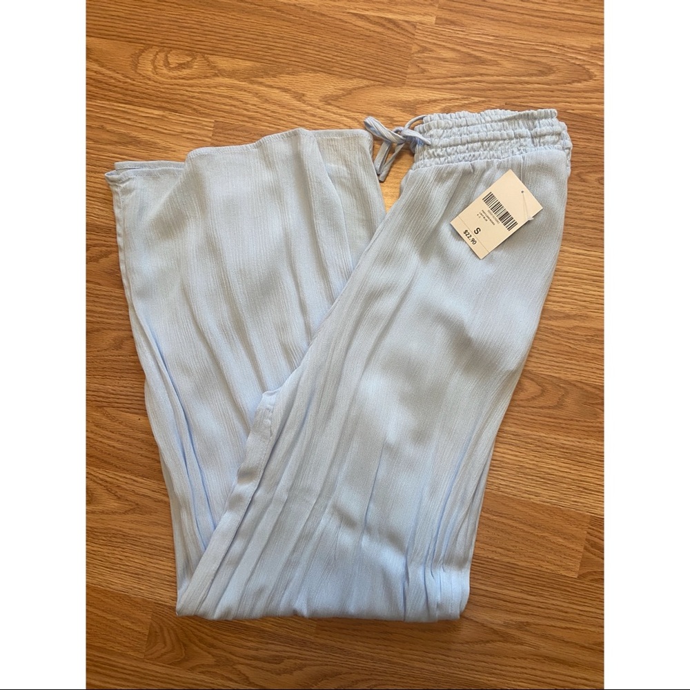 Wide Leg, Baby Blue Pants, NWT